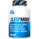 תוספי תזונה צמחית צמחי מרפא עבור מבוגרים Gentle Sleep לתמוך גלולות מלטונין למבוגרים עם ולריאן L-Tryptophan לימון Balm ועוד - קפסולות מנוחה - 30 משרתים