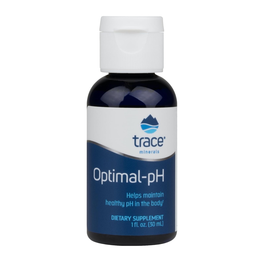 Trace מינרלים Optimal-pH - תוספת מינרלים Ionic מינרל עבור בריאות Digestive & Immune - Digest & pH תמיכה תוסף עם Magnesium & Boron - 1 floz (בערך 120 משרתים)
