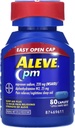 Aleve PM Caplets, Naproxen Sodium 220 מ"ג (NSAID) /diphenhydramine HCl 25 מ"ג, כאב Reliever / Nighttime Sleep-Aid, Non-Habit Forming, 80 Count