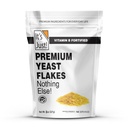 It's Just - Yeast Flakes, Nutritional Yeast, Premium Fortified w/Vitamin B, Nooch, Cheese Substitute (8 נקודות)