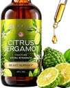 Citrus Bergamot Drops 2 floz - Made in USA - Natural Antioxidant Support, Heart & Metabolic Wellness תוסף - ברגמוט