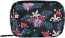 גלולת גלולות מארגנת Pill Leaves Flowers Pill Box 7 Day Pill Case Bag Racinger Bager Bag with Zipper Portable Weekly Case Size קומפקטי עבור תוסף ויטמינים