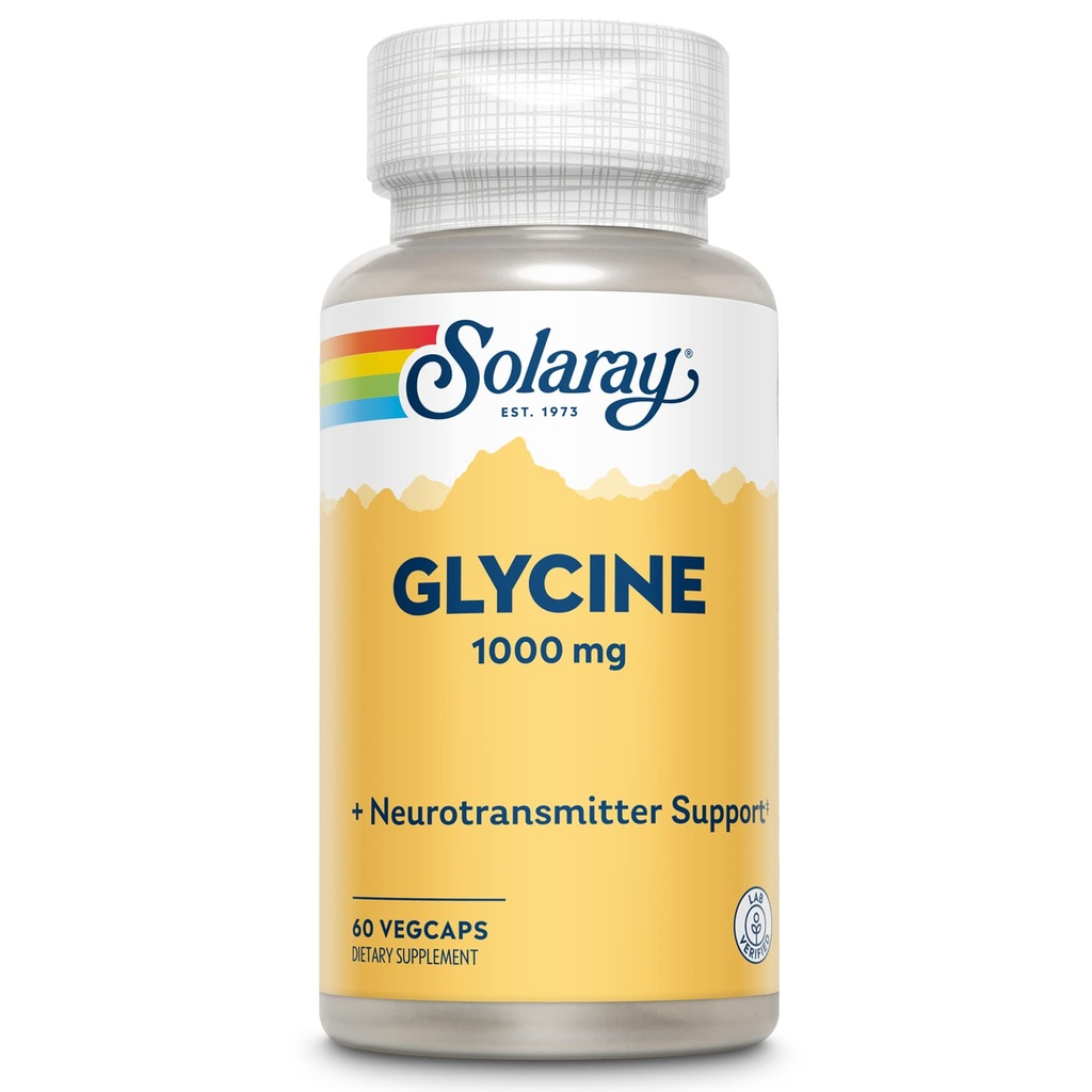 SOLARY L-Glycine, Veg Cap (Btl-Plastic)