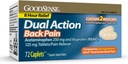 GoodSense Dual Action Acetaminophen ו Ibuprofen (NSAID) Tablet, 250 מ"ג / 125 מ"ג, כאבי גב, 72 הרוזן