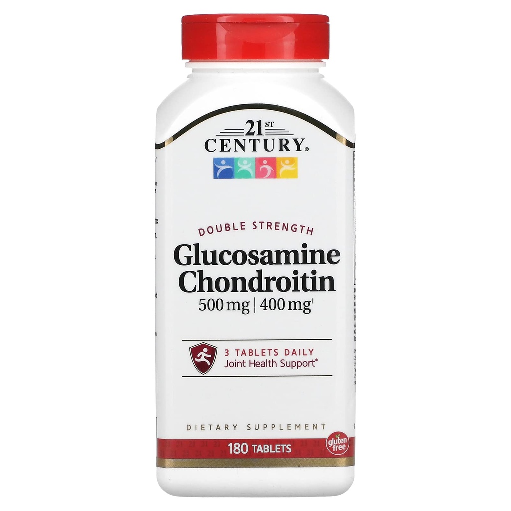 המאה ה-21 GLUCOSAMINE & CHONDROITIN DOUBLE