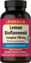 לינדברג לימון Bioflavonoid Complex | 700mg | 250 קפסולות | תוספת עם Rutin ו Hesperidin | Non-GMO, Gluten Freeten