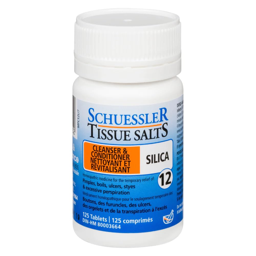 שם הסרטון: Silica 100 tabs Brand: Schuesler Tissue Salts