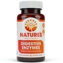 Enzymes Complete - Advanced Multi Enzyme תוסף עבור Better Digest & Absorption. עזרה בגז, נוחות, Bloating, IBS, Gluten & Lactose Intolerance