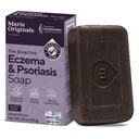 Mary Originals Eczema Face Soap Body Wash Bar - All Natural Psoriasis, Dermatitis Treatment for Dry Itchy Flaky Skin Relief - Gentle Detoxifying, Healing, Anti-Itch, ניקוי העורקים (Pack of 1)