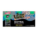 5 שעות אנרגיה, נורה כוח נוסף, בורסט טרופי, 1.93 Fl Oz, 10 הרוזן
