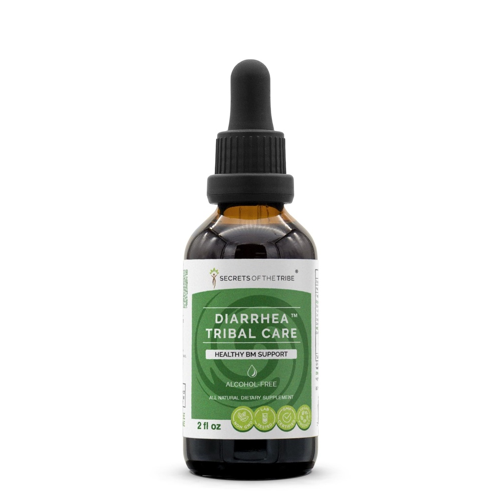 סודות של השבט Diarrhea Tribal Care Tincture אלכוהול ללא תשלום, Herbs BlackBerry Rubus Fruticosus, Chamomile Matricaria Recutita, Goldenseal hydrostis Canadensis בריא העיכול 2 ozrus רובוס Fruticosus, Chamomile Matricaria Recutita, Goldenseal hydrostis Canadensis בריאות העיכול