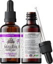 Mallein Tincture Extract, אורגני מולליין (Verbascum densiflorum) Dried Leaf Herbal תוסף ב- Cold-Pressed ירקות Glycerin 670 מ"ג