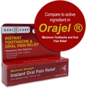 GariCare Benzocaine 20% כוח מקסימלי Toothache & Oral Pain הקלה גל 0.5 oz. Fast-Acting Numbing Pain Treatment for Toothaches, Irritation, Sרגישות & הפה Sores (Pack of 1)