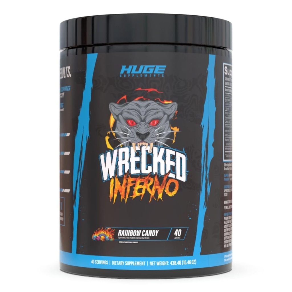 Inferno - Thermogenic Pre Workout for Men & Women, להגביר את האנרגיה, Boost Thermogenesis & Metabolism, לשפר את ביצועי התרגיל - מכיל L-Citrulline, L-Carnitine, Beta-Alanine & More
