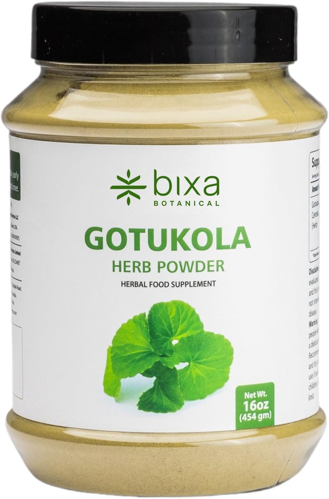 bixa BOTANICAL Gotu Kola (Centellatica) | Ayurvedic Natural Herbal Pure Authentic Premium Quality