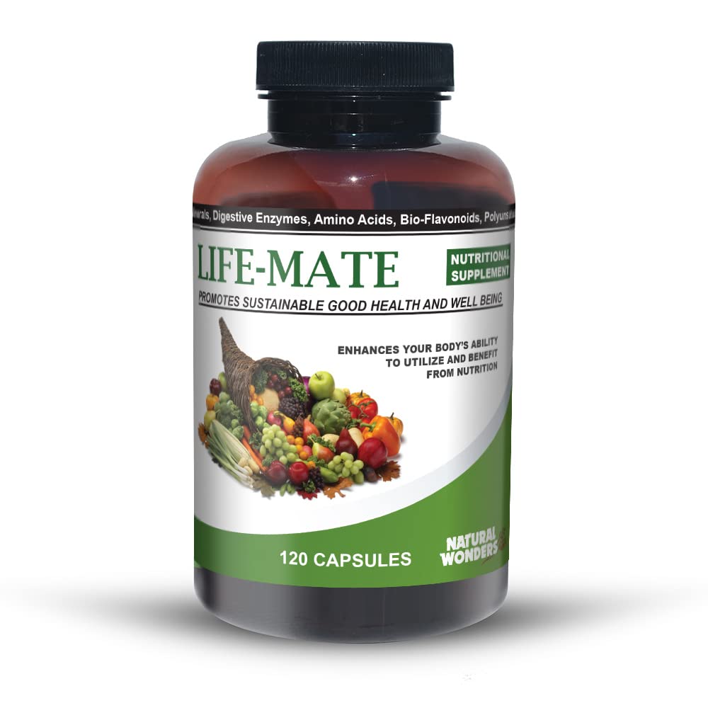 Natural Wonders Life Mate - Multivitamin תוסף | Prenatal Multi-Vitamins for Women with Nutritional and Immune Support