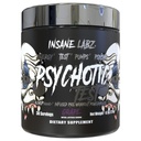 Insane Labz Psychotic Test, High Stim טסטוסטרון Energy and Pump Boosting טרום-Workout אבקה עם DMAE Bitartrate, D Aspartic Acid, Creatine HCL ו- Glycerol Monostearate, 30 משרתים, GrapeE bitartrate, D Aspartic Acid, Creatine HCL ו- Glycerol Monostearate.