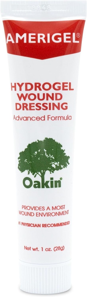 AMERIGEL Hydrogel Wound Dressing (1 oz.) - מספק סביבה ריפוי Moisture-Rich עבור Wounds יבש