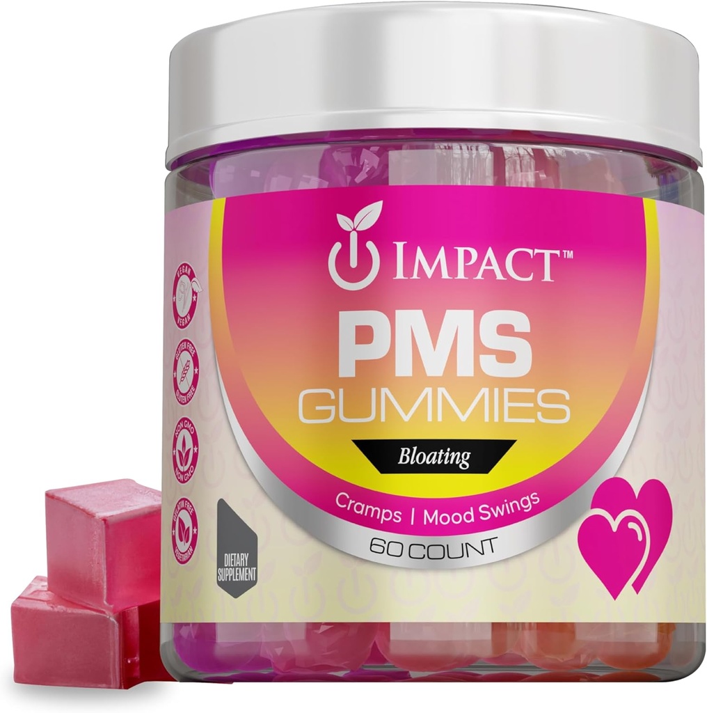 אפקט PMS חניכיים - 60 Count Multivitamin Women, Menstrual Cramp הקלה PMS - תמיכה תוספי PMS הקלה הורמון טבעי