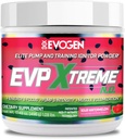 Evogen EVP Xtreme NO - אבקת עבודה מוקדמת עבור גברים ונשים | סוכר חינם Preworkout עם Betaine, Creatine וקפאין לאנרגיה & משאבה | Sour Watermelon | 40 משרתים
