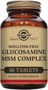 Solgar Glucosamine MSM מורכב טבליות, 60 Count