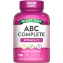 האמת של הטבע מול נשים עם ברזל | 100 גלולות | Non-GMO & Gluten Free Supplement
