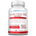 מוסמך מדע Nitric Oxide MD - פיתוח שרירים, Lean Body Mass, שיפור אספקת חמצן, Boost Energy - 90 קפסולות - 1 בקבוק