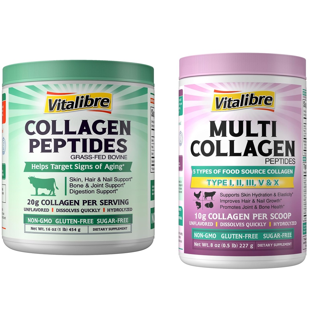בופן Collagen Peptides אבקת 16oz