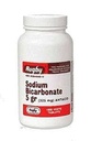 רוג'ר Sodium BICARB 5GR TAB Sodium BICARBONATE-325 MG White 1000 Tablet UPC 305361046101