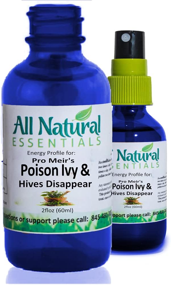 כל הרעל הטבעי Ivy Hives Disappear Pro של מאיר 2oz Homeopathic Remedy הרעל Ivy Hives Homeopathy תוסף רעל ילדים גברים
