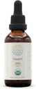 HerbEra Neem B60 אלכוהול חינם Herbal לחלץ Tincture, excentrated נוזל טיפות טבעי USDA אורגני (Azadirachta Indica) Dried Leaf (2 floz)