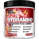 תזונה תזונתית HYDRAMINO Complete hydrotion Multiplier, All 6 אלקטרוליטים, ויטמין C & B, Fluid Boosting Aminos, קוקוס מים, אנדורנס, התאוששות, Antioxidants, 30 מגישים, פירות