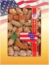 Hsu's גינזנג SKU 113-4 | Short Medium Small | Cultivated American גינזנג ממרתון Co,ויסקונסין USA | 4oz Box, 西洋参, B0054ELDEYY