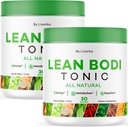 (חבילה) אבקת גוף טוניני, Lean Body Tonic, LeanBody אבקת LeanBody, LeanBodyTonic, Lean Body אבקת Lean Body Tonic Formula Advanced Formula, Lean Body Dust All Natural, 60 משרתים במשך 2 חודשים