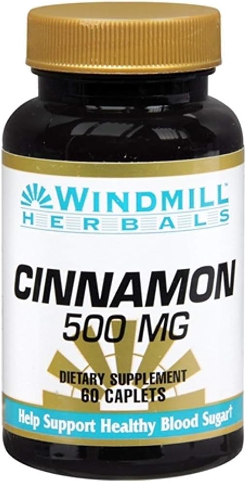 קפסולות קינמון 500 Mg Windmill - 60 ea