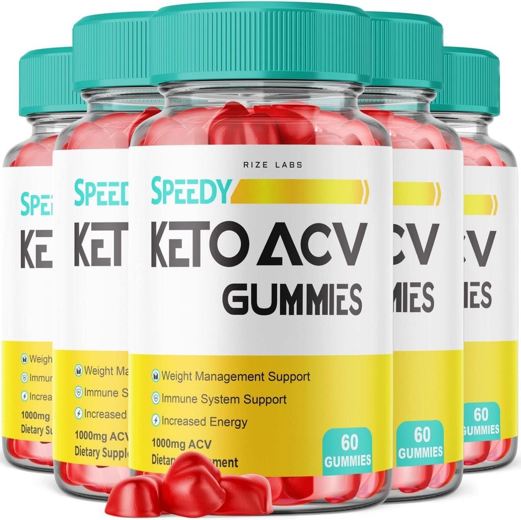 המעבדות - Speedy Extreme Keto Plus ACV Gummy לירידה במשקל מתקדמת עם Apple Cider Vinegar 2000 מ"ג תוספת (300 מסטיקנים)
