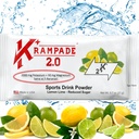 Krampade Potassium Magnesium תוסף אבקה אלקטרוליטים 50 מ"ג + 2000 מ"ג K, >2X יותר מאשר קוקוס מים | Cramp הקלה