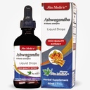 מעבדה - Ashwagandha נוזל, תמיכה טבעית להקלת מתח, Sleep Aid ו- Mood Enhancer.