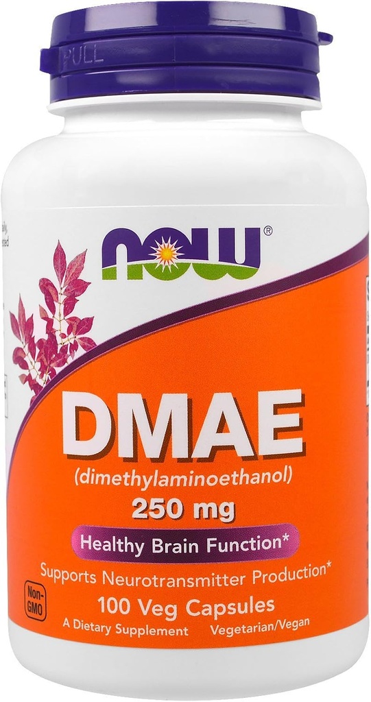 עכשיו Dmae 250 מ"ג, 100 קפסולות (Pack של 2)