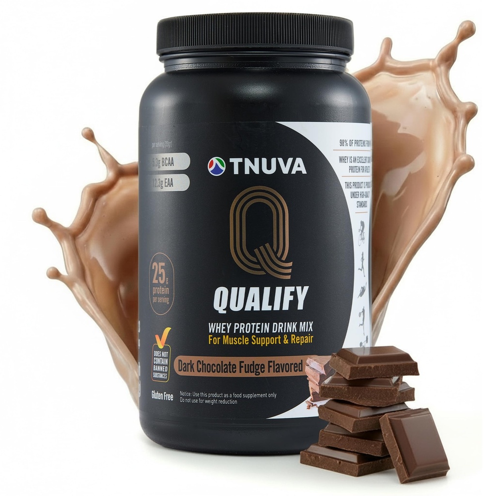 אבקת שוקולד כהה Whey חלבון אבקת 25g חלבון אבקת שקד עבור Post Workout Recovery, Smoothie & Baking. Gluten & Sugar חינם, כשר מאוד, עם Amino Acids (5.5g BCAA, 2.7g Leucine), 23 משרתים
