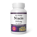 גורמים טבעיים No Flush Niacin 500 מ"ג, 90 טבליות