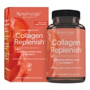 שמירה על יופי קולגן Replenish - Collagen Booster & Supplement for Healthy Skin Care & Hair growth growth growth - תומך בייצור Elastin טבעי - 120 קפסולות (30 משרתים)