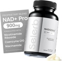 Selerb NR900 - NAD+ תוספת לתמיכה ב- Skin Aging, Oracle Energy Support and Focus, High Potency - 60 Counts - תוספי תזונה