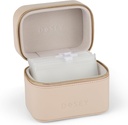 Dosey Travel Pill Case & Easy-Slide Pill Pouches - טבעוני עור יומי גלולה מארגנת עם 7 Airtight Pill Pockets for Medicine Storage & Protection - Stylish Pill Miner & Medicineמארגנת