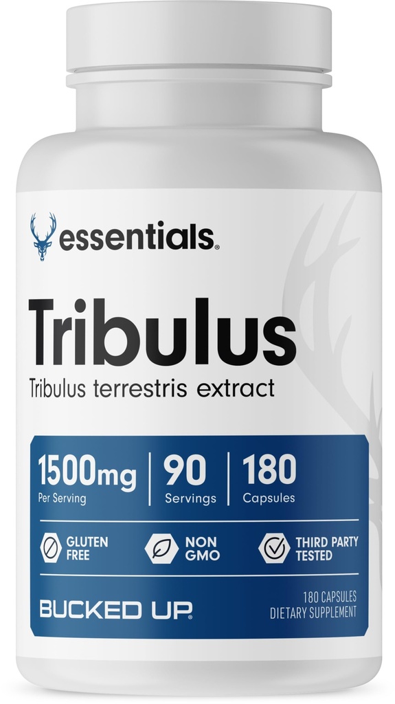 Bucked Up Tribulus 1500mg Per Serve, Essentials (90 משרתים, 180 קפסולות)