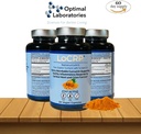 LoCRP Nano-Absorb Curcumin & Turmeric שמן קפסולות - טבעוני, לב ומושבה תמיכה, 60 יום אספקת מזון