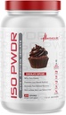 תזונה מטבולית Whey חלבון Isolate ISO PWDR שוקולד עוגות, 1.54lb, 23 משרתים, 26g חלבונים, Fast Digesting, Zero Carbs, Delicious Flavor, Very Low Carbs & Fat, Zerotose