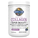 Garden of Life Grass Fed Collagen Super Beauty אבקה - Blueberry Acai, 20 משרתות, עבור נשים עור שיער נושרים במשותף, קולג'ן פפטידים אבקת + חלבונים תוספי מזון