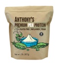 חלבון הפרימיום של אנתוני, 2 lb, Plant Based, Gluten Free, Unflavored, טבעוני, Keto Friendly, עשוי פיס