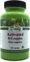 Daily Manufacturing הפעיל B-Complex (Activated Forms of Multi B ויטמינים) 250 Capules